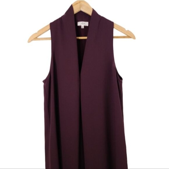 ARITZIA WILFRED Monge Burgundy Dress Women's Size XXS - Picture 4 of 16